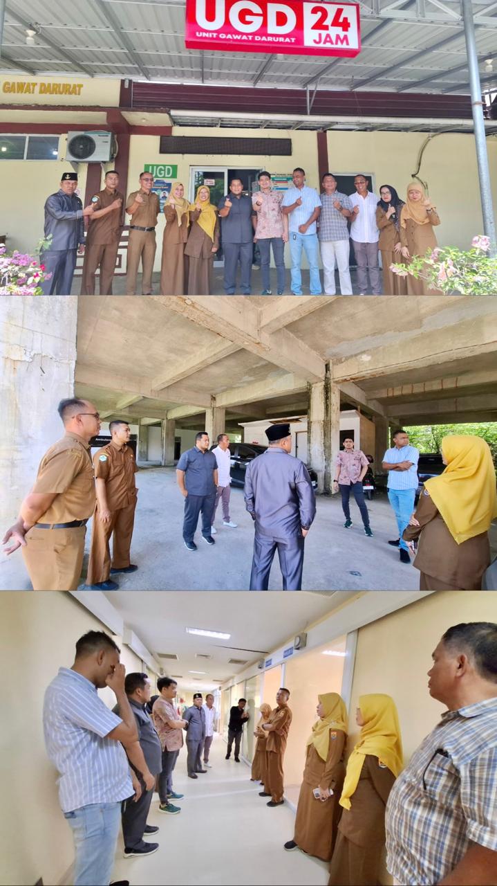 Kunjungan kerja anggota DPRD Kota Pariaman ke RSUD dr. Sadikin Pariaman
