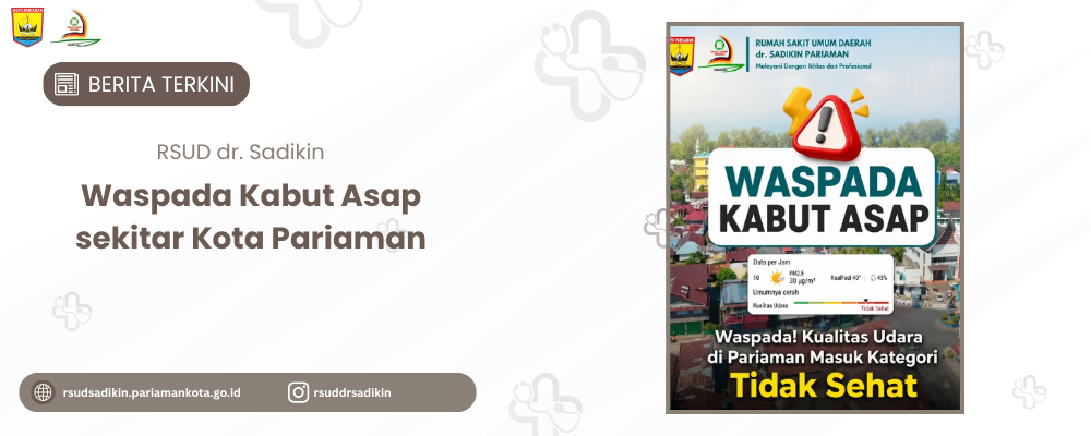Waspada Kabut Asap sekitar Kota Pariaman
