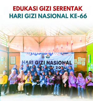 Edukasi Gizi Serentak Hari Gizi Nasional ke-66